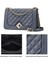 Kapitone Zincir Askılı Kadın Crossbody Çanta (Yurt Dışından) 3