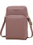 Küçük Deri Fermuarlı Crossbody Cep Telefonu Cüzdanı (Yurt Dışından) 1