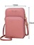 Küçük Deri Fermuarlı Crossbody Cep Telefonu Cüzdanı (Yurt Dışından) 2