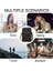 Küçük Deri Fermuarlı Crossbody Cep Telefonu Cüzdanı (Yurt Dışından) 5