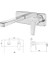 Niobe Ankastre (Gömme) Lavabo Bataryası Set (102167613-K+102166601) 2
