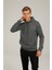 3W Basic Hoodie 3pr Gri Erkek Sweatshirt M-SN73 1