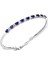 2.10 Ct Pırlantalı Markiz Safir Bilezik 1
