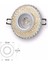 Kamelya LED Çerçeveli Kristal Yuvarlak Dekoratif Cam Spot CT-6670 1