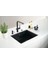 - Mrg 110-52 Matt Black Tezgahaltı Granit Evye 2