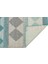 Jade Jd 01 Blue Natural Kazak Örgü Desenli El Dokuma Örgü Halı 4