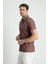 Kısa Kol Slim Fit Baskılı Gömlek 2