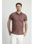 Kısa Kol Slim Fit Baskılı Gömlek 3