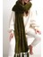 CAKKA Wellsoft Peluş Püsküllü Atkı/scarf 2