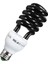 E27 5W/7W/9W/15W/20W/36W/40W 220V Tasarruf Siyah Sahne Sprial Lamba Siyah Işık - Siyah, 9W (Yurt Dışından) 5