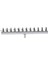 2- 4mm Çapraz Akvaryum Balık Akışı Ayırıcı Kolü 12 Yol (Yurt Dışından) 4
