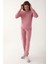 Stylish Pembe Kadın Eşofman Takımı 1