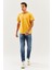Hardal Oversize RahatPamuklu Penye Bisiklet Yaka Kısa Kol Basic T-Shirt Trendy Collection 2
