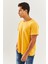 Hardal Oversize RahatPamuklu Penye Bisiklet Yaka Kısa Kol Basic T-Shirt Trendy Collection 3