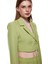 Kruvaze Crop Blazer Ceket Olive 4