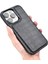 iPhone 13 Pro Max Uyumlu Kılıf Wiwu Croco Pattern Calfskin Orjinal Deri Kapak 3