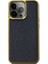 iPhone 13 Pro Uyumlu Kılıf Wiwu Genuine Leather Gold Calfskin Orjinal Deri Kapak 1