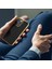 iPhone 13 Pro Uyumlu Kılıf Wiwu Genuine Leather Gold Calfskin Orjinal Deri Kapak 3