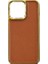 iPhone 13 Mini Uyumlu Kılıf Wiwu Genuine Leather Gold Calfskin Orjinal Deri Kapak 1