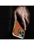 iPhone 13 Mini Uyumlu Kılıf Wiwu Genuine Leather Gold Calfskin Orjinal Deri Kapak 2