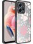 Xiaomi Redmi Note 12 4g Uyumlu Kılıf Aynalı Desenli Kamera Korumalı Parlak Zore Mirror Kapak (Pati) 1