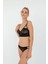 Kadın Çizgili Tül Balensiz Bralet 3