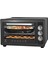 Af 33 23 Mini Fırın Termostatlı- Zaman Ayarlı 33 Lt(Gri) 1