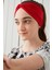 Kırmızı Çocuk Genç Bandana Saç Bandı Ekstra Yumuşak Esnek Doğal %100 Pamuklu Penye 1