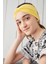 Yaşayan Sarı Çocuk Genç Bandana Saç Bandı Ekstra Yumuşak Esnek Doğal %100 Pamuklu Penye 1