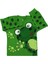 Kurbağa Desen Baskılı Kız Erkek Çocuk Pijama Takım 2