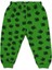 Kurbağa Desen Baskılı Kız Erkek Çocuk Pijama Takım 3