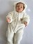 Wellsoft Peluş Fermuarlı Patikli Kışlık Bebek Uyku Tulumu Çocuk Tulumu Çocuk Kostümü 1