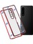 Sony Xperia Için Hd Manyetik Telefon Kılıfı - Kırmızı (Yurt Dışından) 1