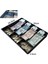 Metal Mandallı Çekmece Içi Para Düzenleyici 4 Banknot Bölmeli Para Çekmecesi Içi 32x24,5x3,5cm 2
