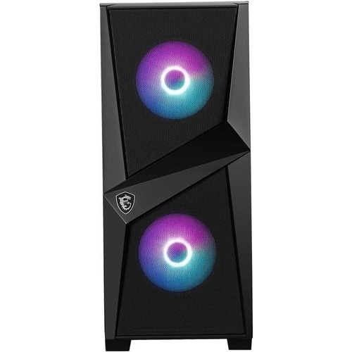Msi MAG FORGE 100R Temperli 2x A-RGB Fan 1x 120mm Fan ATX Gaming Bilgisayar Kasası
