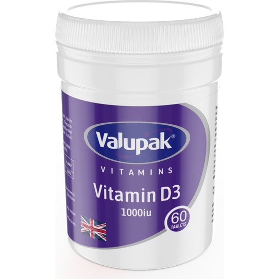 Valupak Vitamin D3 60 Tablet Fiyatı Taksit Seçenekleri