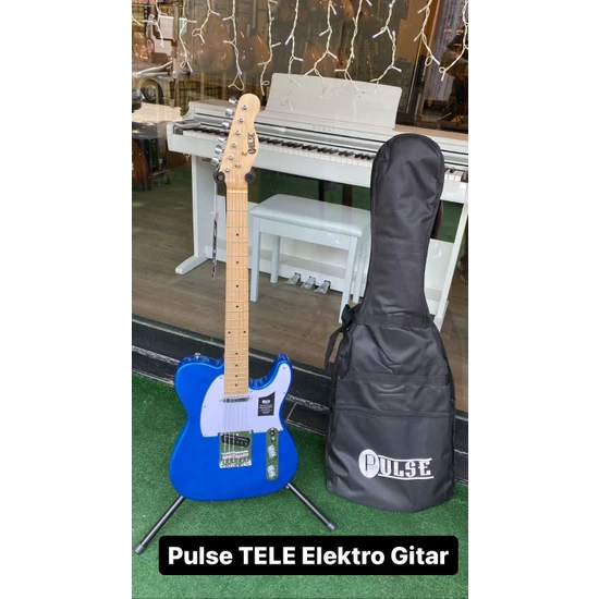 3M Music Elektro Gitar Telecaster Elektro Gitar Seti