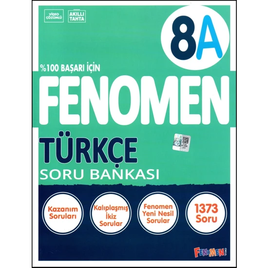 Fenomen Yayıncılık Fenomen 8. Sınıf Lgs Türkçe Soru Bankası (A)