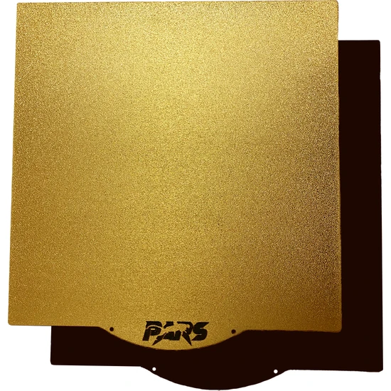 Pars 377X370 mm Gold Pei Kaplı Özel Yay Çeliği Tabla Magnetli