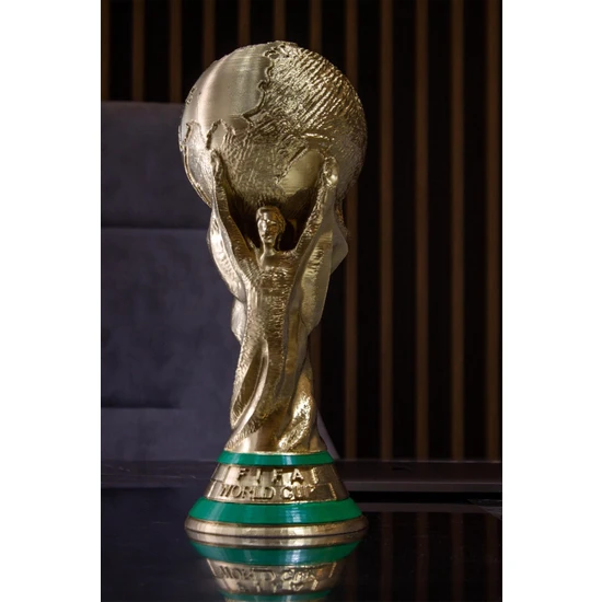 Dünya Kupası Maketi Dev Orjinal Boy Worldcup Qatar 36.5 cm