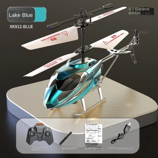Averantis 3.5 Yollu Uzaktan Kumandalı Uçak USB Şarj Uzaktan Kumandalı Helikopter Çocuk Uzaktan Kumandalı Oyuncaklar (Yurt Dışından)
