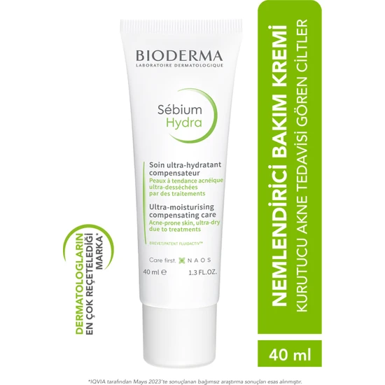 Bioderma Sebium Hydra Cream Nemlendirici Krem 40 ml