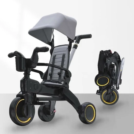 Tcherchi Üç Tekerlekli Katlanabilir Bebek Bisikleti (Yurt Dışından)