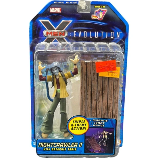 2001 Marvel X-Men Evolution Nightcrawler Iı With Catapult Table Series 3 -15 cm