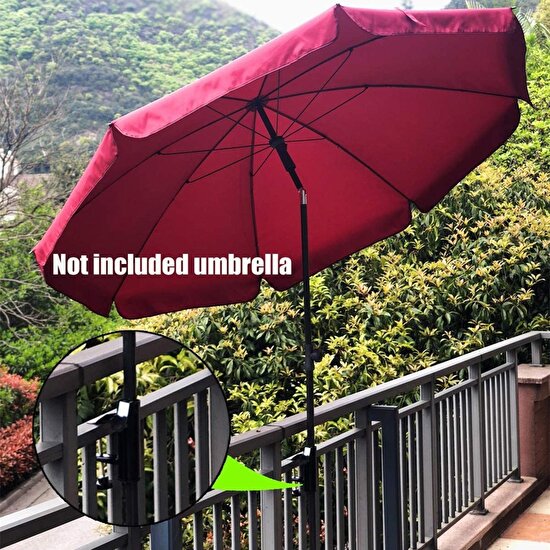 Sunnimix Kelepçe Balıkçılık Şemsiye Dağı Parasol Stand Balkon Güverte Braketi (Yurt Dışından)