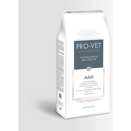 Pro-Vet® Adult Yetişkin Kısırlaştırılmış Veteriner Kuru Kedi Maması 3 kg