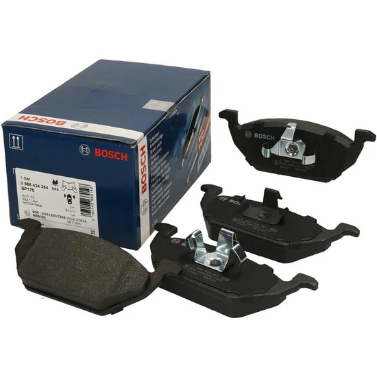 Bosch Seat Toledo Ön Fren Balatası 1999-2006 Bosch Takım