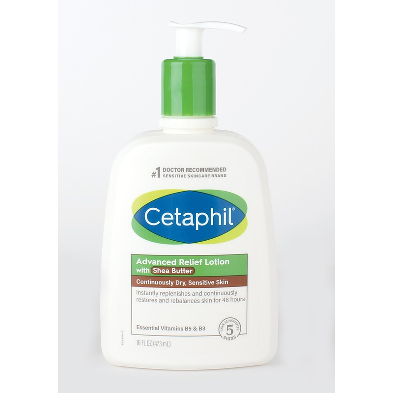 CETAPHİL Cetaphil Advanced Relief Shea Yağlı Nemlendirici Losyon 473 ml Hassas Ciltler İçin Etkili Nemlendirme