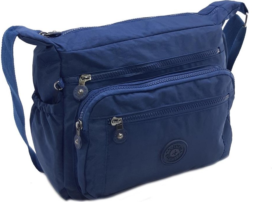 Baginn Klinkır Kadın Postacı Çanta Çok Cepli Çapraz Askılı Yağmura Dayanıklı Kumaş