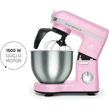 Karaca Mastermaid Chef Pro Çift Kollu Mutfak Şefi 1500 W Pink